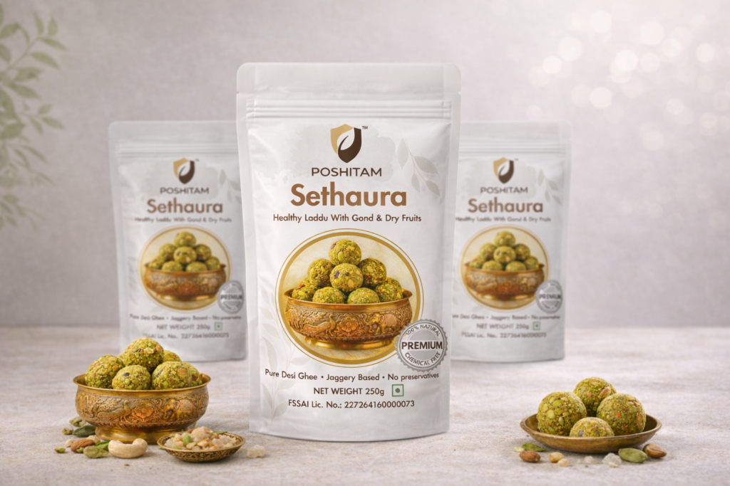 Home poshitam sethaura laddu